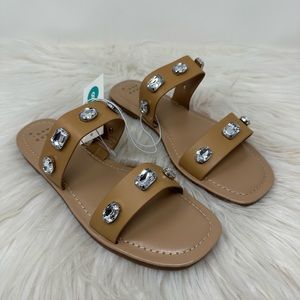 A New Day Brit Women Double Stud Strap Sandals